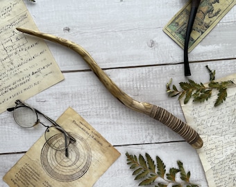 Handmade Vinaigrier Wood Wand – 15in Natural Magic Tool