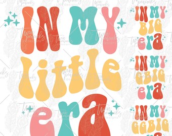 Era Sorority Set - 4 Designs - SVG PNG JPG