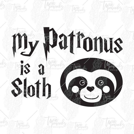 My Patronus Is A Sloth 2019 Cute Sloth Wizard Lovers T-Shirt My Patronus Is A Sloth 2019 Cute Sloth Wizard Lovers T-Shirt