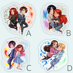 Magic Love: Original Character Vinyl Stickers