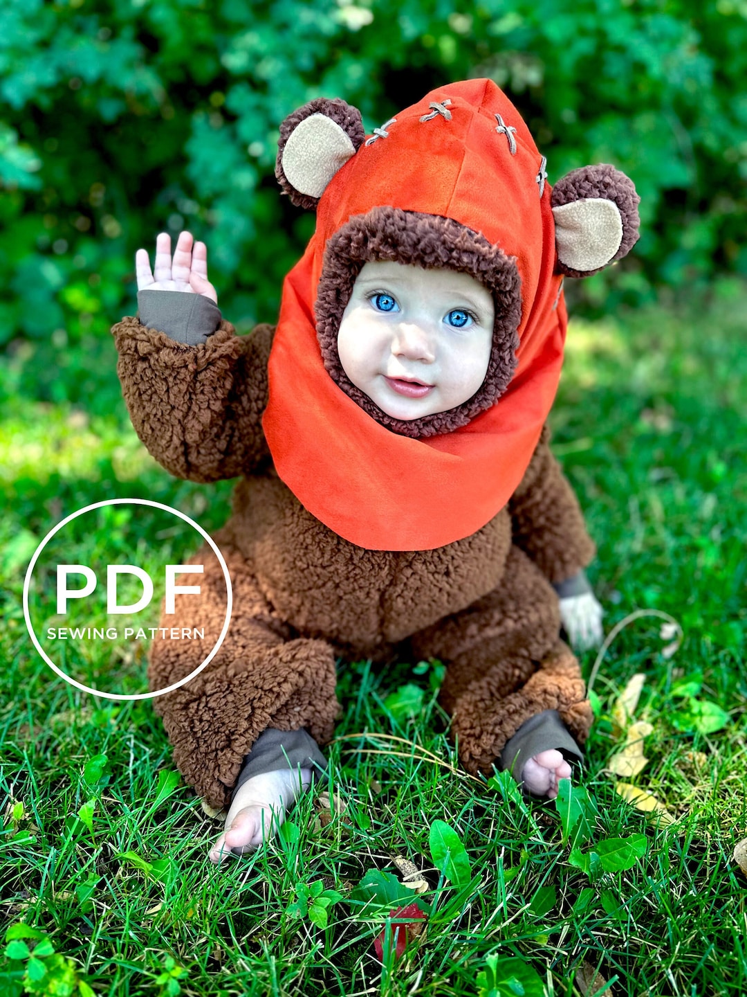Star Sci-fi Wars, PDF Sewing Pattern, Baby Costume, PDF Costume Pattern