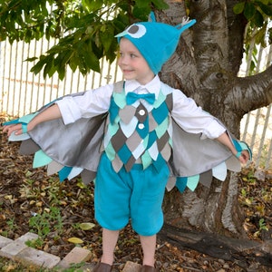 Kids Owl Costume Pretend Play Kids Dress Up Kids - Etsy