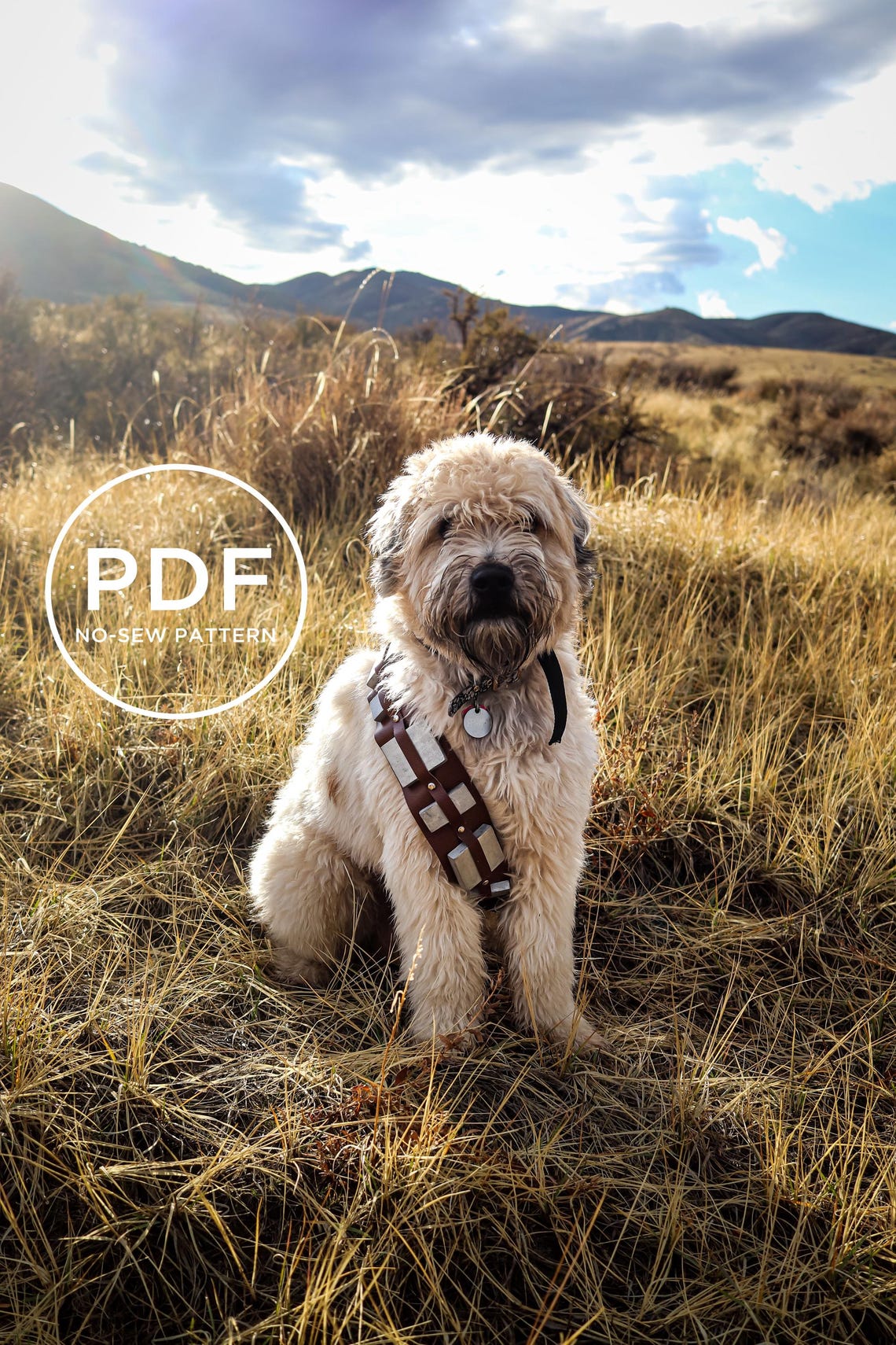 Ammo Belt, Bandolier, Dog Costume, Dog Costume Prop, Pet Costume, No