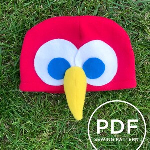 Kids Parrot Costume-- Pretend Play-- Kids Dress Up-- Kids Halloween Costume-- Kids PDF Sewing Pattern-- Kids Carnival Costume image 5