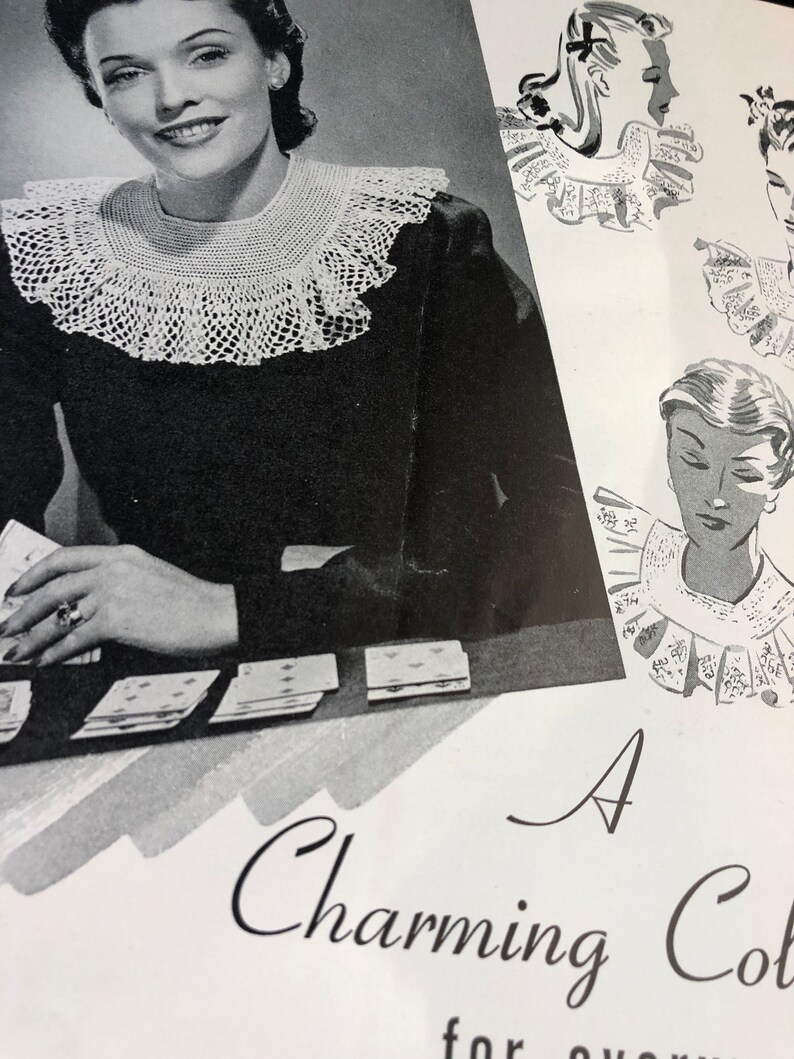 Fantastic Vintage American Thread Company Star Book of Crocheted ...