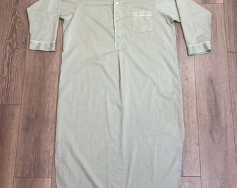 Chemise de nuit légère diplomate vintage été chemise de nuit coton poly moyen