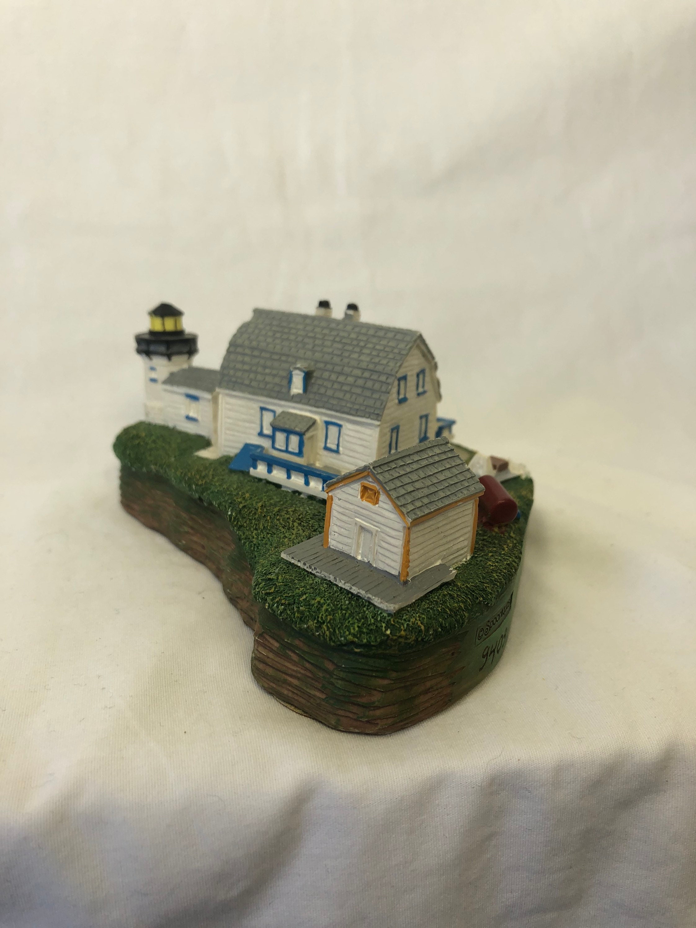 Spoontiques Vintage Lighthouse Figurine Souvenir of Bear Etsy