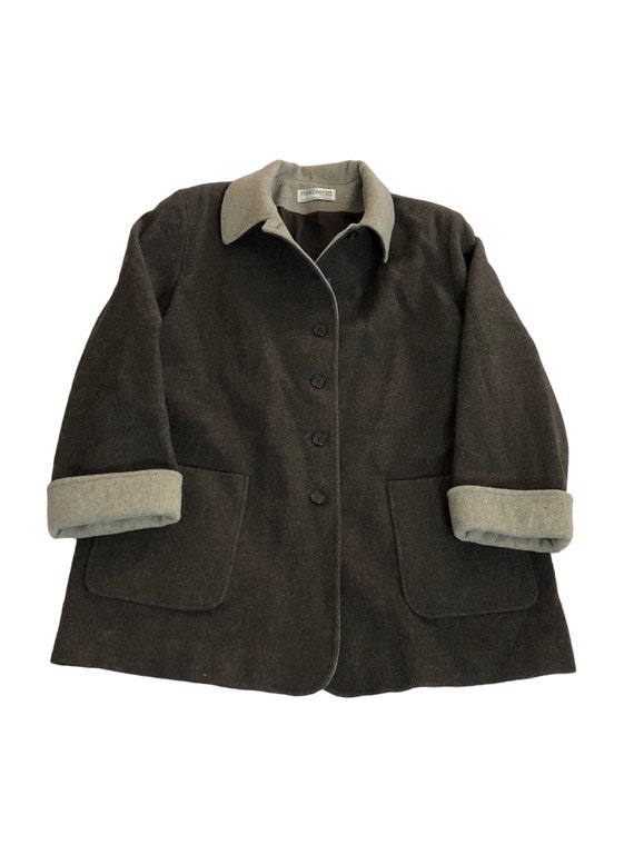 100% Wolle Forecaster von Boston Coat - Etsy.de