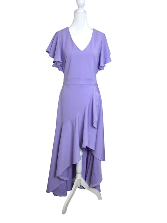 Miusol Light Purple Asymmetrical Formal Dress Miusol Light Purple Asymmetrical Formal Dress