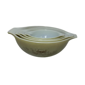 Forest Fancies Pyrex Cinderella Bowls Set of 4
