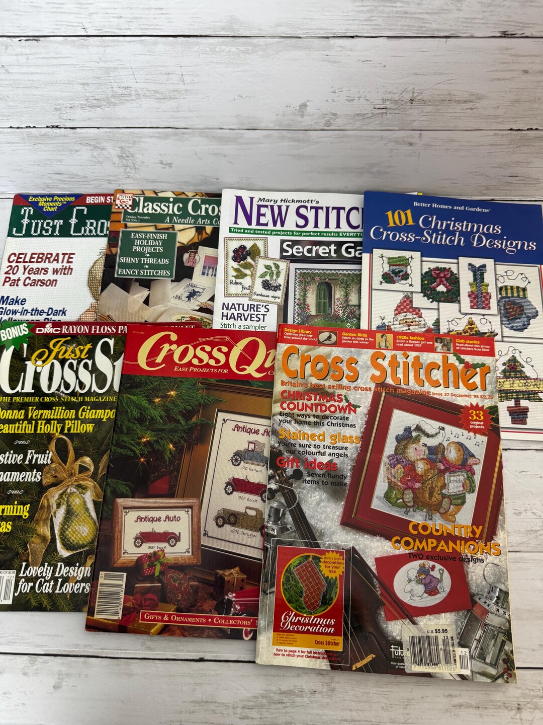 Various Craft Cross Stich Periodicals Magazines B - Etsy