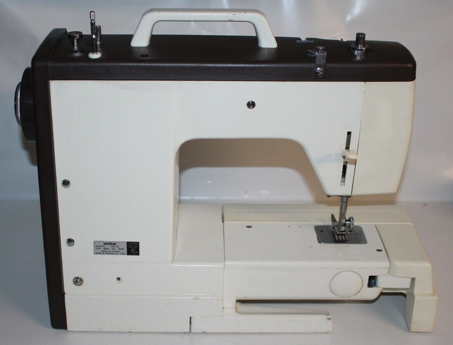 Brother VX710 Free Arm Zigzag Sewing Machine With Manual Accessories and Cover Vintage Etsy