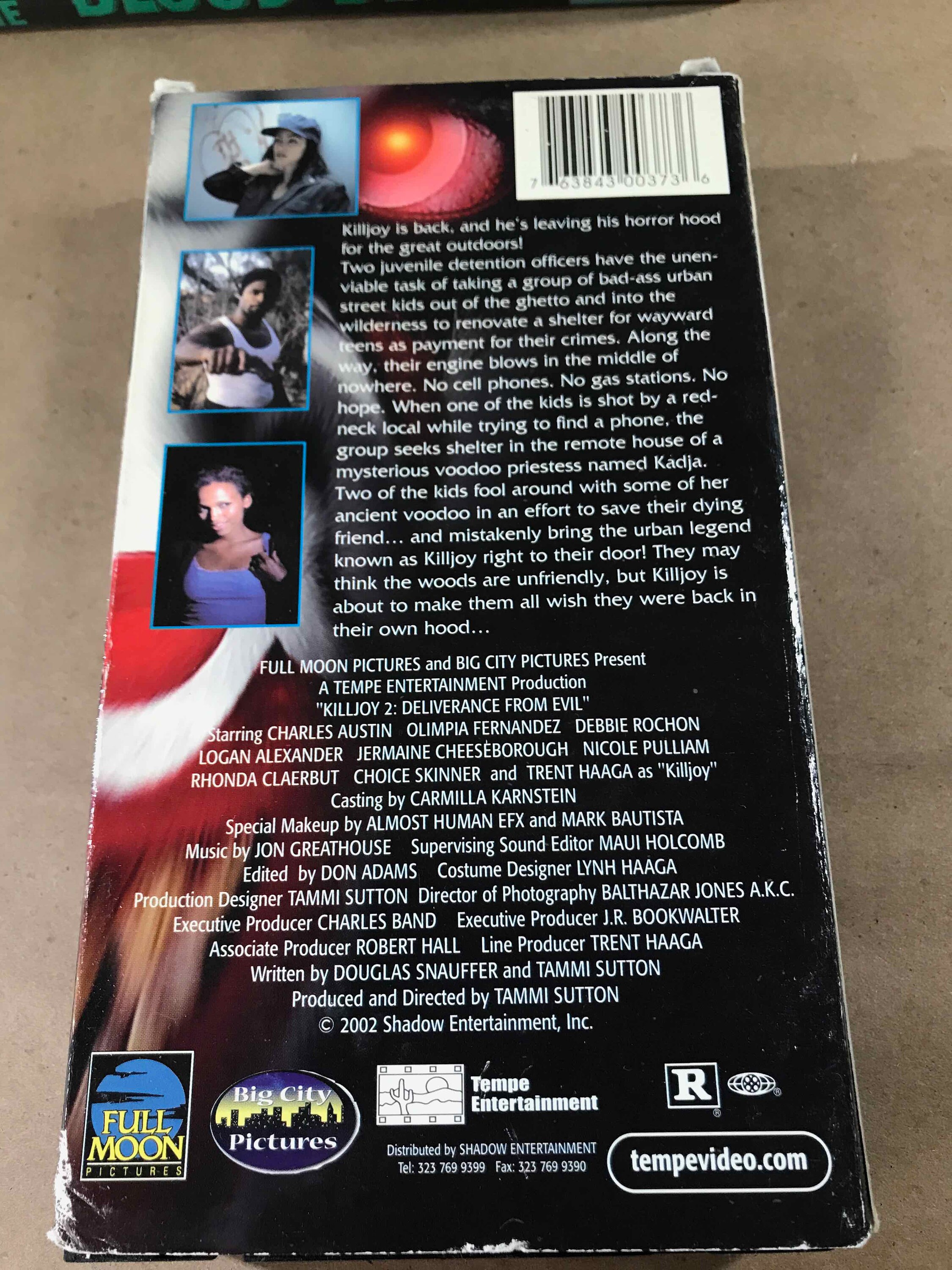 Killjoy 2: Deliverance From Evil - VHS Tape of Horror Film
