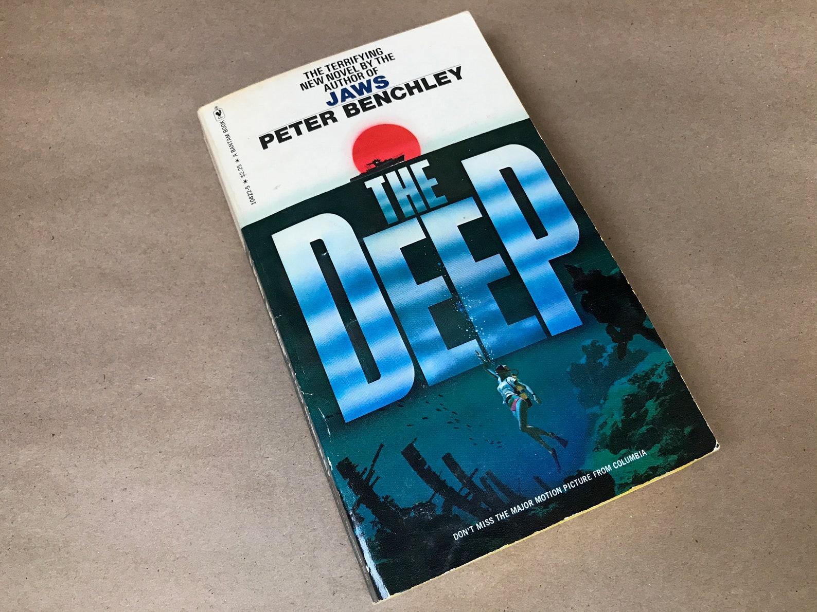 The Deep by Peter Benchley author of Jaws 1976 Bantam | Etsy