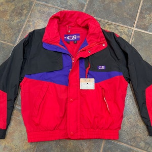 Vintage CB Sports Ski Jacket. Colorful 90s Size Small Windbreaker W Lots of Pockets. Etsy Norway