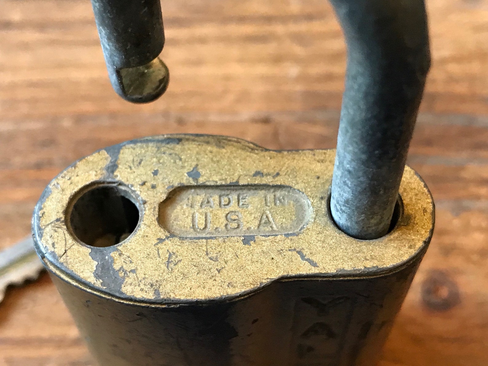 Vintage Yale Pin Tumbler Lock and Key. Made in USA. Key Etsy