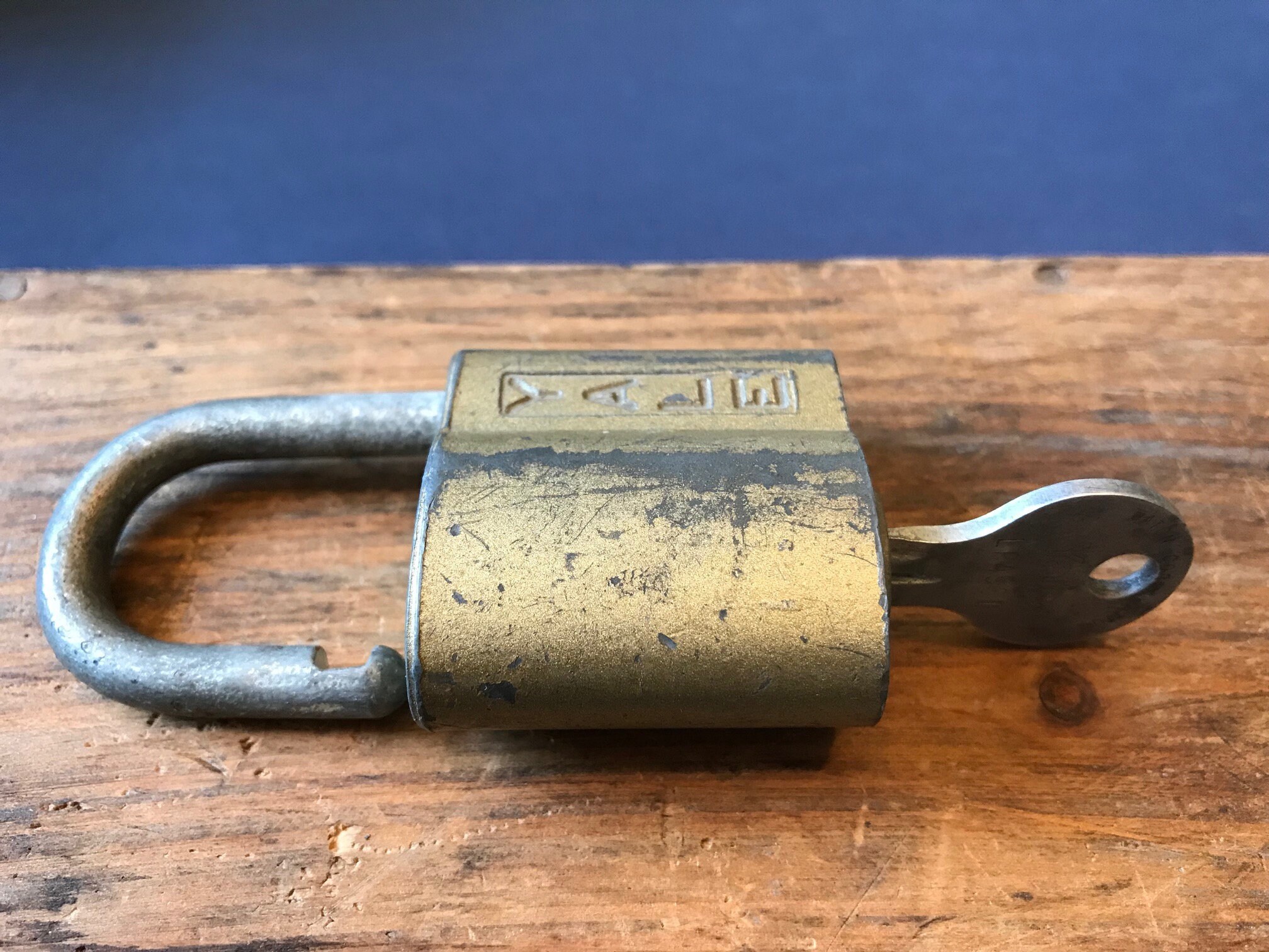 Vintage Yale Pin Tumbler Lock and Key. Made in USA. Key Etsy