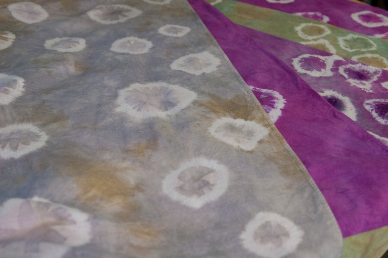 The Clara Bandana l 27\u201d x 27\u201d l Hand Earthy Mountain Palette l 100/% Cotton