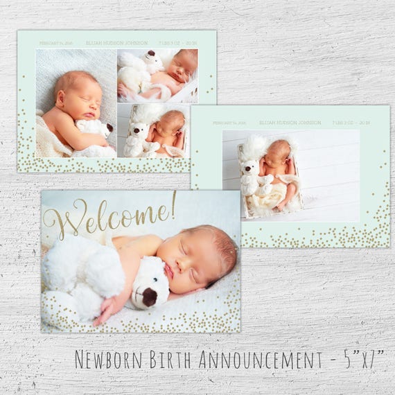 newborn announcement template baby birth announcement birth etsy announcement birth