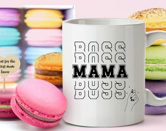 Gift mug for mom entrepreneur mothers day boss mama black og