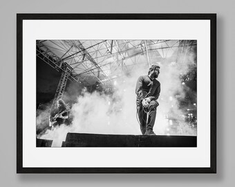 Deftones Concert Photography, Chino Moreno, Musician, Frontman, Lead Singer, Rock Music, Band Photography, Music Photo Print, Musician Gift