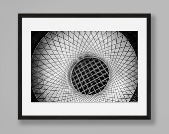 Abstract Photography, Abstract, Westfield World Trade Center Mall, Oculus, Architecture, NYC Photo Print