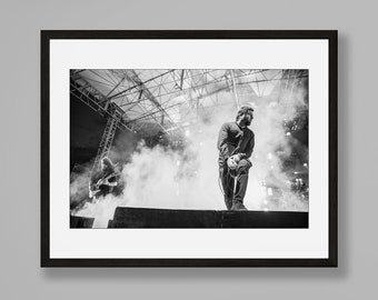 Deftones Concert Photography, Chino Moreno, Musician, Frontman, Lead Singer, Rock Music, Band Photography, Music Photo Print, Musician Gift