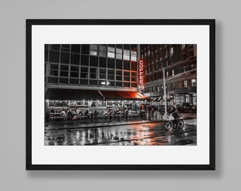 New York Photography, The Coffee Shop, Coffee Shop, Bar, Architecture, NYC Photo Print