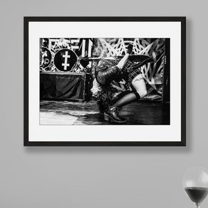 Concert Photography, Mindless Self Indulgence, Rock Music, Bass Player, Bassist, Music Photo Print