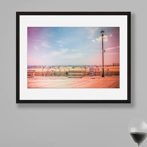 New Jersey Photography, Jersey Shore, Asbury Park, Asbury Park Boardwalk, Beach, New Jersey Photo Print