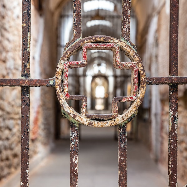 Abandoned Building Photography, Eastern State Penitentiary, Philadelphia Photography, Prison, Philly Photo Print