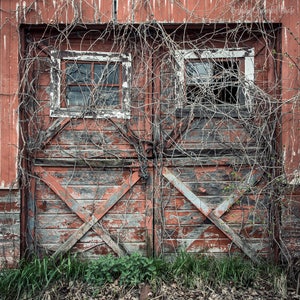Barn Photography, Abandoned Barn, Abandoned Places, Michigan Photo Print