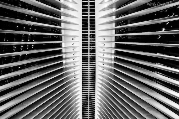 Abstracte Fotografie Abstract Oculus Architectuur Nyc - Etsy Nederland