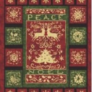 Benartex and Susan Winget Noel 3610-99 24&quot; Panel 31