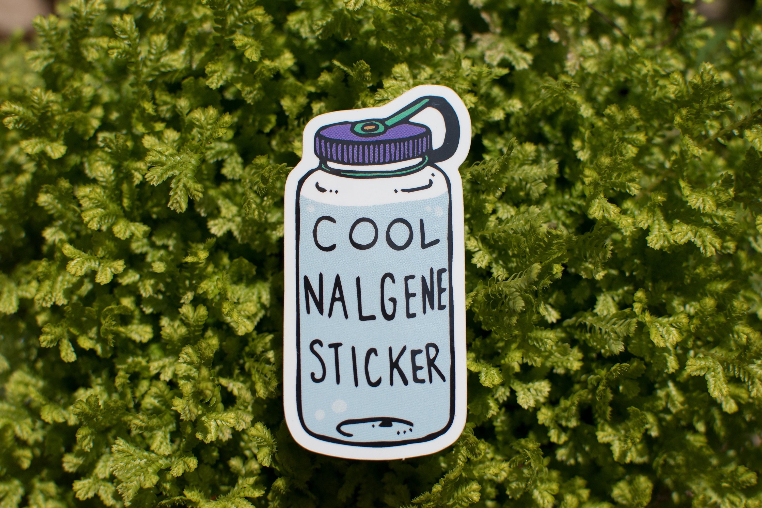Nalgene Daisy Sticker - Dishwasher Safe - UV Coated