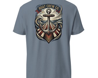 First Light Shirt, Nautical Sunrise Tee, Coastal Boat Shirt, Boat Crew Co Shirt, Maritime Graphic Tee