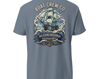 Flying Dutchman Ghost Ship Tee, Nautical Maritime Sailor Lore Shirt