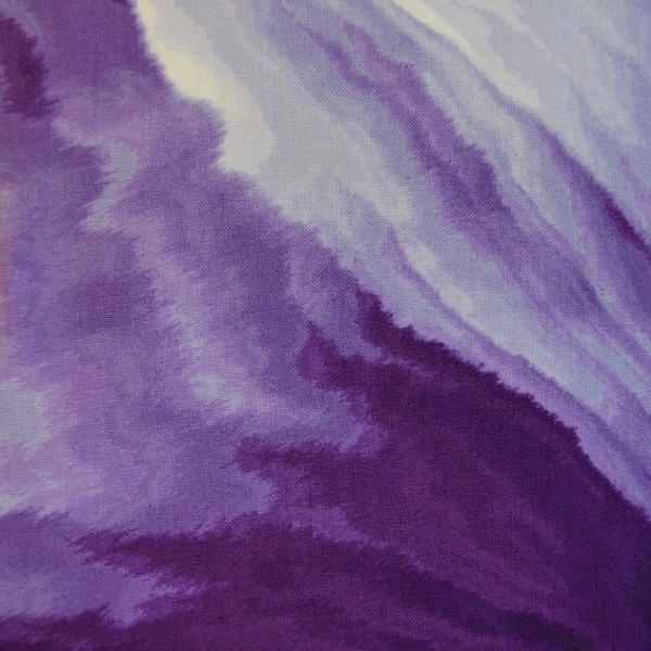 Purple Swirling Waves from the Glacier Collection by Caryl Bryer-Fallert Gentry for Benartex,  Quilt or Craft Fabric,  Fabric by the Yard.