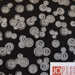 Buttons from the Sew Vintage Collection by Choice Fabrics. Fabric by the Yard 1533