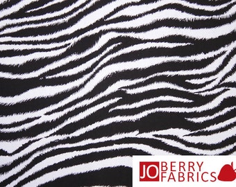 Zebra Print Fabric