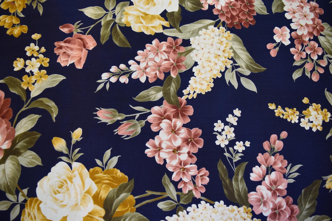Fleur-c by Timeless Treasures. Fabric by the Yard #3176 - Etsy