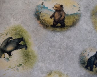 Bear Vignettes by Morris Creative Group for Quilting Treasures