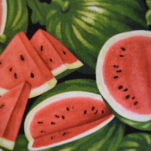 Watermelon from Farmer John&#39;s Garden Party by Paint Brush Studio. Fabric by the Yard #2106