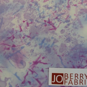 Pastel Splatters from the Free Form Collection by Paintbrush Studio. Fabric by the Yard #1524