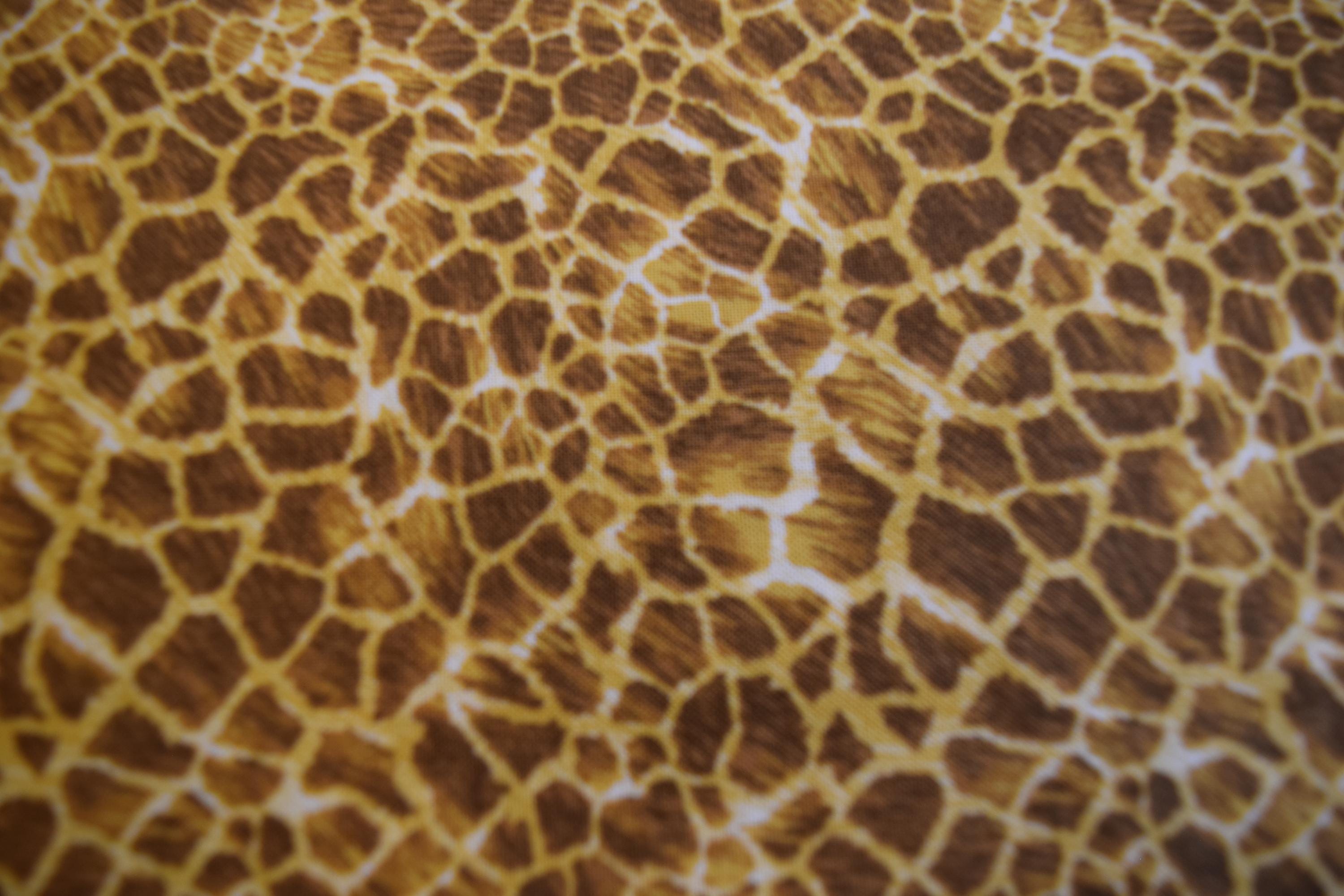 Giraffe Skin Fabric from the It's A Jungle Out There Collection for Choice Fabrics. Fabric by the Yard #2983