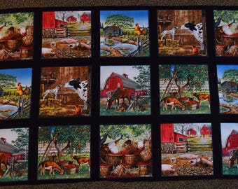 Farm Fun by John Bindon for Elizabth Studio. Panel #2885