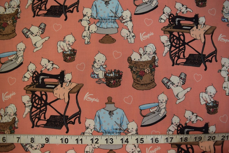 Kewpie Dolls by the Kewpie Corporation for Riley Blake, Quilt or Craft Fabric, Fabric by the Yard. image 4