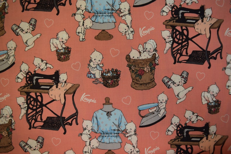 Kewpie Dolls by the Kewpie Corporation for Riley Blake, Quilt or Craft Fabric, Fabric by the Yard. image 2