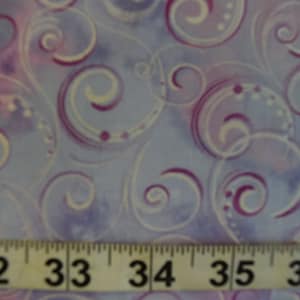 Swirls from the Pearl Splendor Collection by Greta Lynn for Benartex, Quilt or Craft Fabric, Fabric by the Yard. image 3