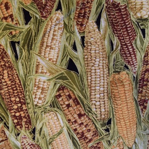 Corn from the Harvest Collection by Soho Fashions by Timeless Treasures. Fabric by the Yard #2061